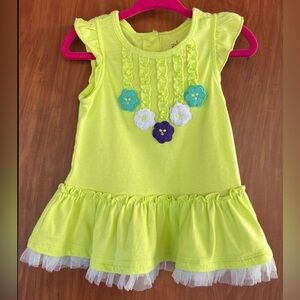 Kids Headquarters - Sleeveless ruffle girl top (Size 24m)